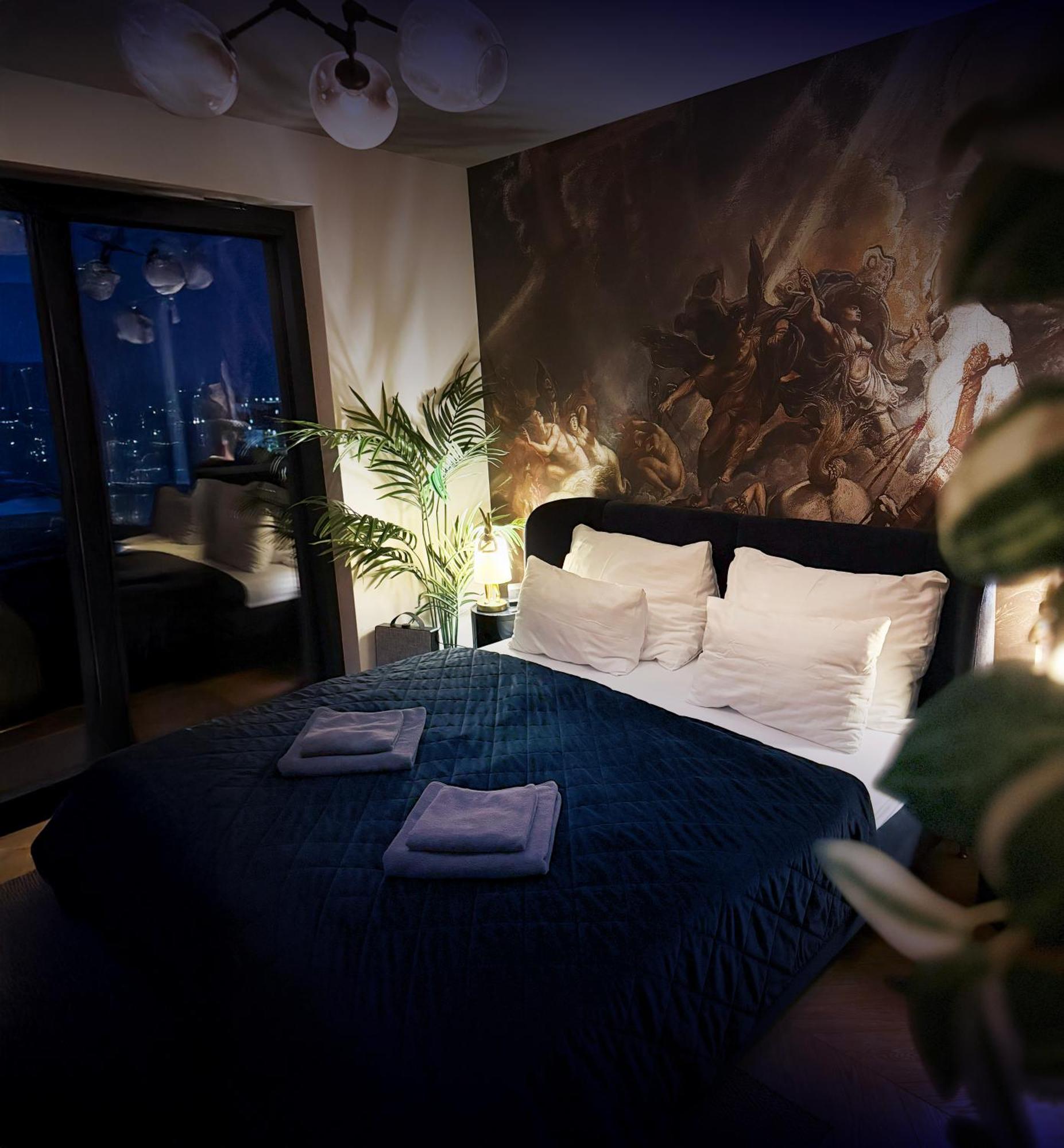 Ferienwohnung Skyline Elegance With Free Parking Pressburg Exterior foto